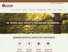 Tablet Screenshot of marrinc.org